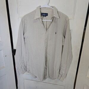 Ralph Lauren vintage‎ Classic Fit Mens Long Shirt Button Down 16 x 34/35